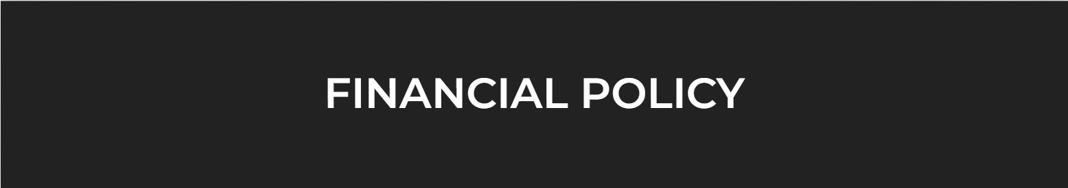 Financial Policy
