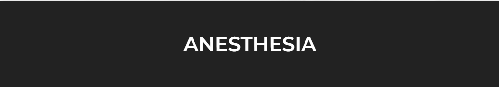 Anesthesia
