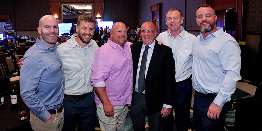 the Sevenson team at the awards Gala